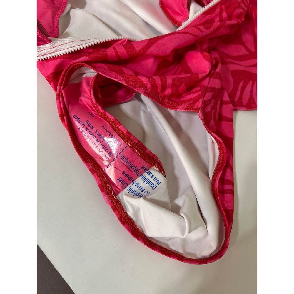 NWT $112‎ Next By Athena size XL Long Sleeve Zip One Piece Swimsuit Scuba Resort - Picture 10 of 16